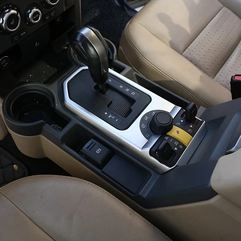 Для Land rover Discovery 3 LR3 2004-2009 ABS Автомобильная консоль переключения передач панель