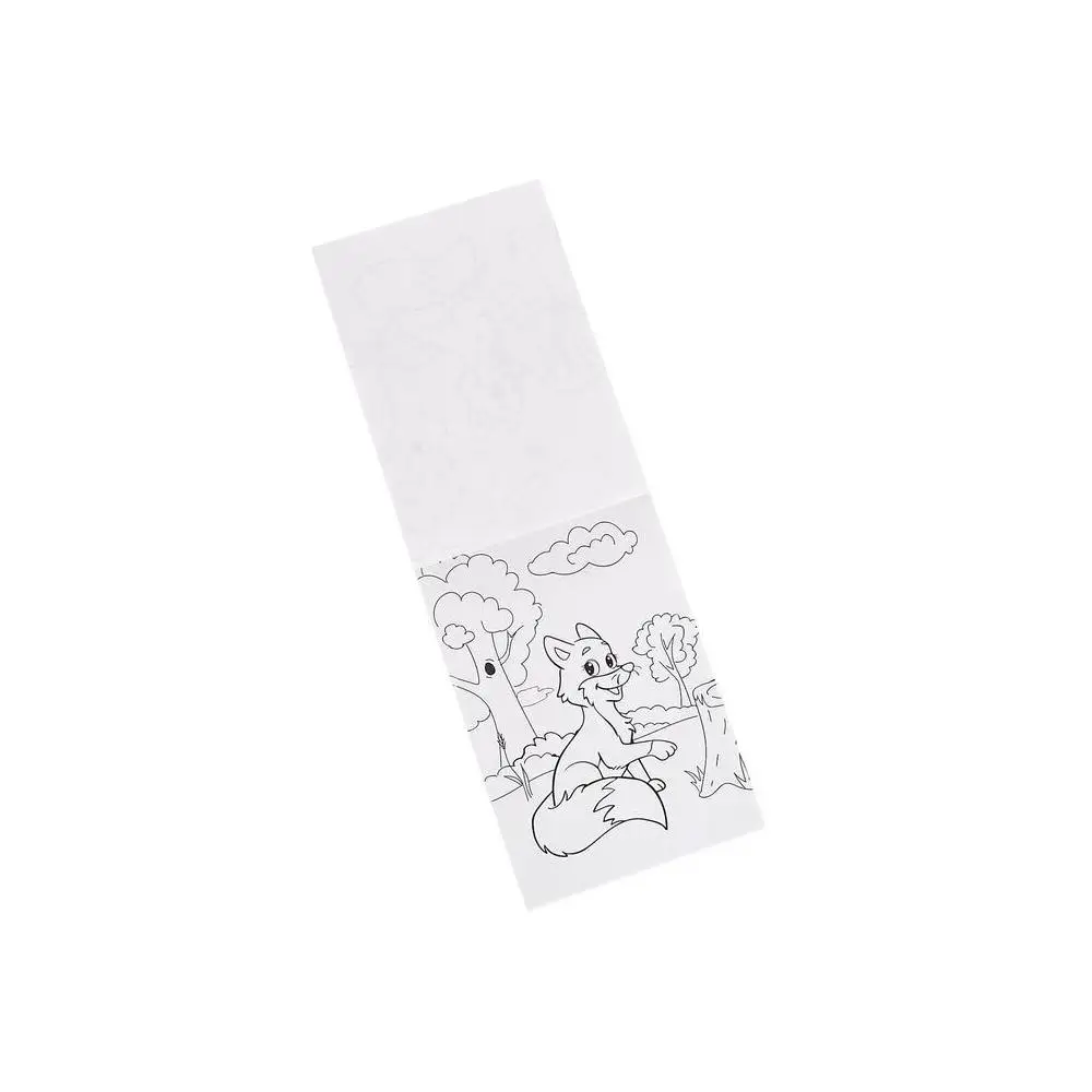 Coloring &quot100 sheets. Forest animals" Book Set Art Supplies Office School |