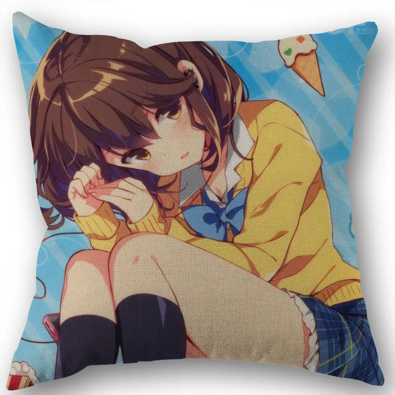 Платье для девочек в стиле аниме Сакура Koharu подушку Чехлы из хлопка и льна