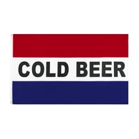 election 90x150cm 3x5 ft open sale welcome cold beer business flag