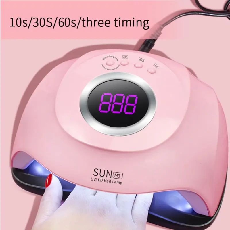 

180W Nail Dryer UV Lamp LED Lamp For Nails With 45 LEDs Dryer Lamp For Curing Gel Polish Auto Sensing Nail Manicure Tool