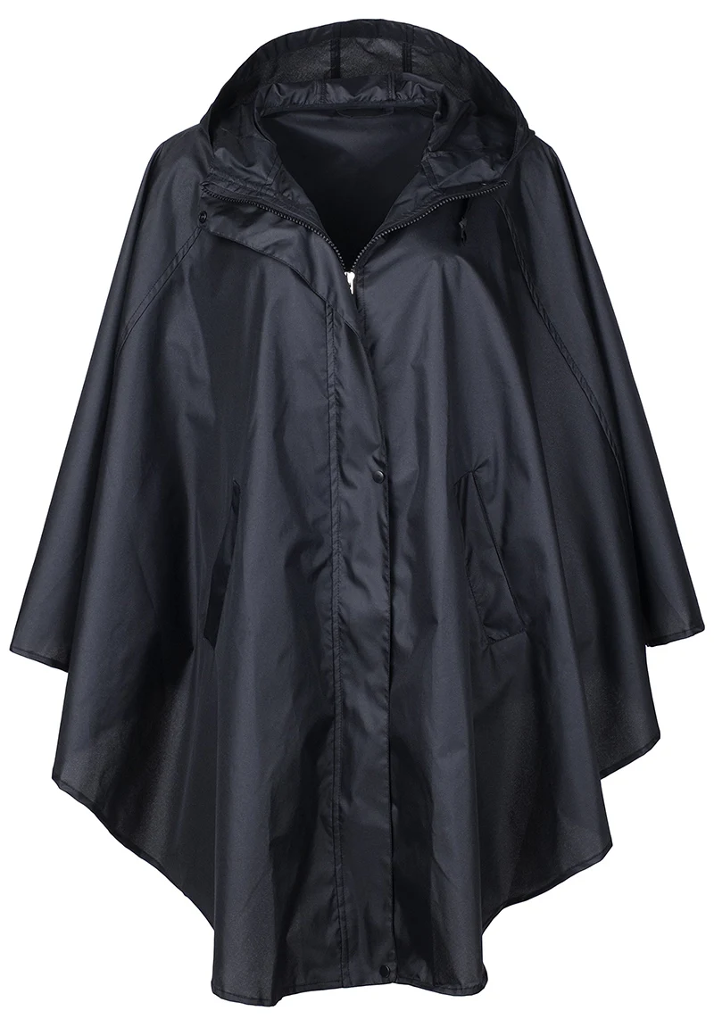 

Raincoat women Rainwear Waterproof poncho Trench Coat with Ho rain jacket womenod for Hiking and Biking rain coat women