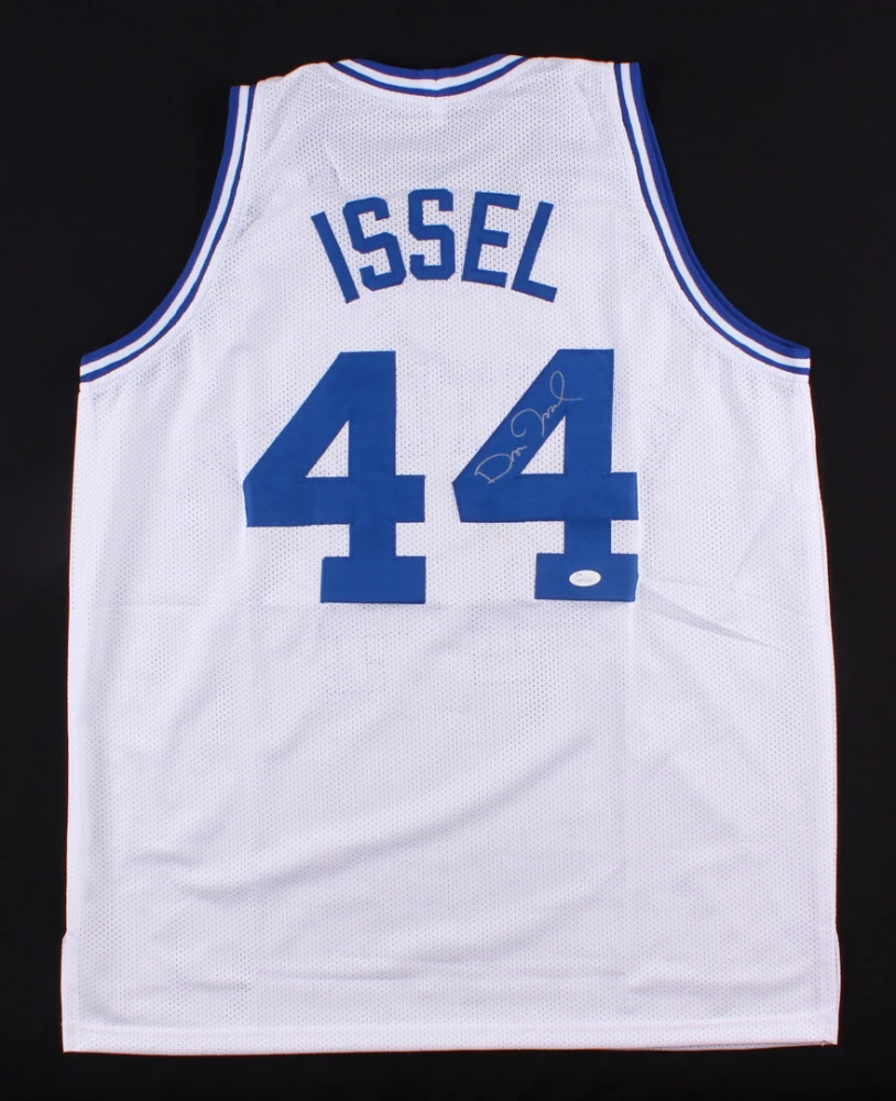 

Dan Issel #44 Kentucky bule white Basketball Jersey Stitched Custom Any Number Name jerseys