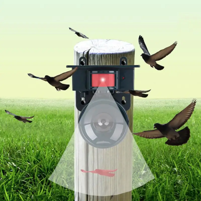 Ультразвуковой репеллент с солнечной батареей Репеллент для отпугивания