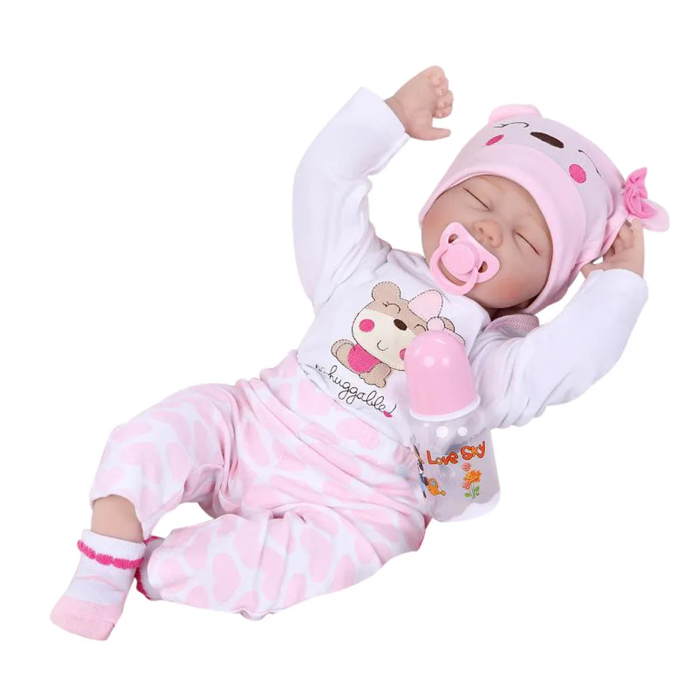 

4PC Multiple Colour New Dummy Pacifier For Reborn Baby Dolls With Internal Magnetic Accessories Kawaii Gift Baby Nipple