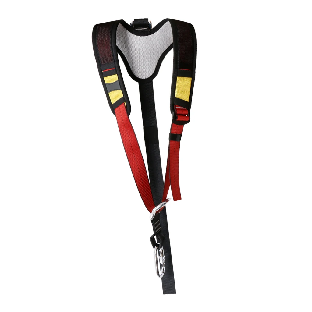 Универсальный наплечный ремень для скалолазания с карабином сидения шлейки