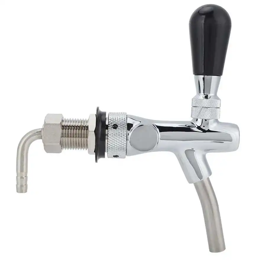 Кран для пива и регулируемый кран из хромированной латунной нержавеющей стали