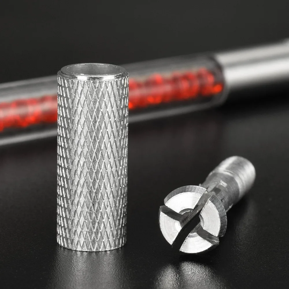 Ручная тату ручка с двумя головками для микроблейдинга перманентного макияжа