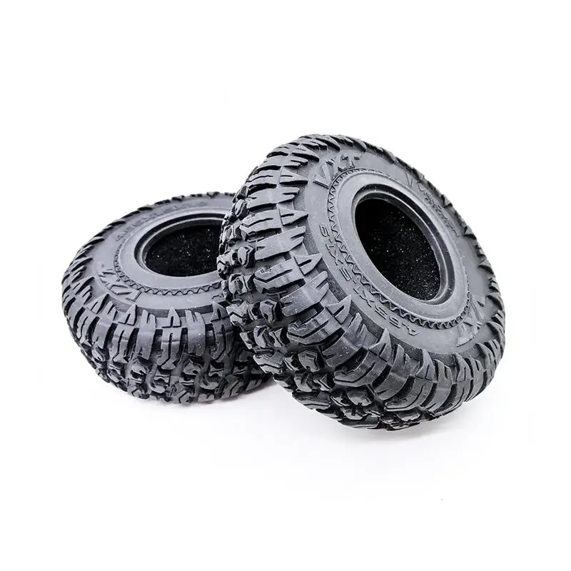 

4PCS 1.9" Rubber Rocks Tyres / Tires for 1:10 RC Rock Crawler car for Axial SCX10 90047 MST D90 TF2 TRX-4
