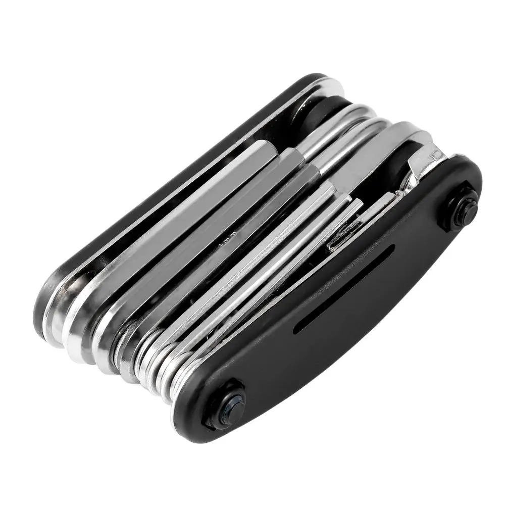 

16 in 1 Bike Multi-function Cycling Steel Tools bicycle Repair Kits hot selling Drop shipping