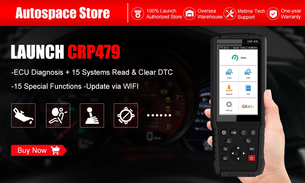 Launch X431 CRP479 OBD2 сканер ABS EPB DPF Сброс масла OBD2 считыватель кода launch X431 PK CRP429C EOBD ODB2 OBD 2 Автомобильный сканер