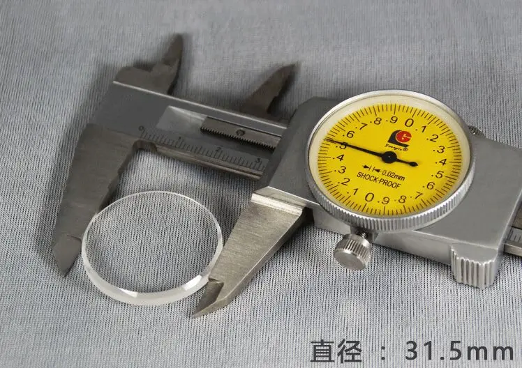 

Single Dome Convex Blue AR Coating Round Sapphire Crystal for SKX007 SKX009 SKX011 SKX171 SKX175 SKX401K