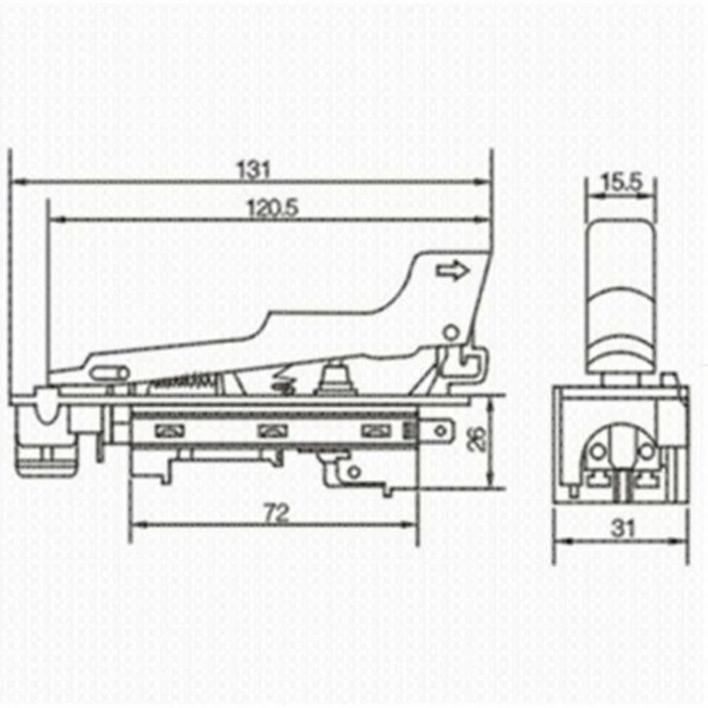 

Switch Trigger Replacement Accessories AC 220V/240V For BOSCH GWS20-180 GWS 20-180 GWS 20-230 Power Tools Angle Grinder