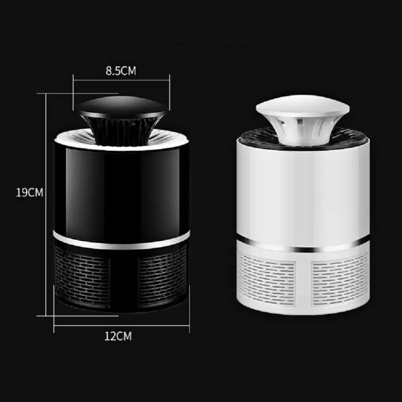 Светодиодная лампа убийца комаров USB электрическая без шума излучения насекомых