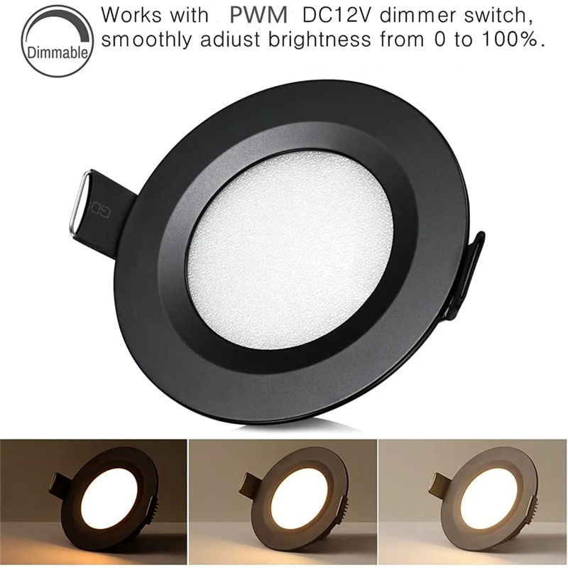 Topoch 20 Pack потолочные светильники для гостиной DC12V PWM диммер полностью алюминиевый