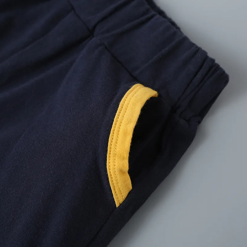 

2021 Summer Boy Clothing Sets Letter Printed Suit Infant Shortsleeved Turn-down Collar T-shirt+shorts 2 Piece Set Children