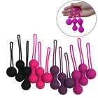Силиконовые Шарики Кегеля для укрепления мышц влагалища, интимные мышцы, шарики гейши, секс-игрушки для интима, вагинальный вибратор для женщин