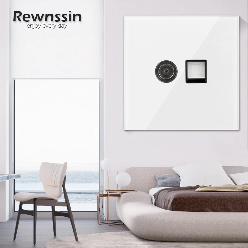 Розетка для выключателя питания встроенная в стену разъем подключения к