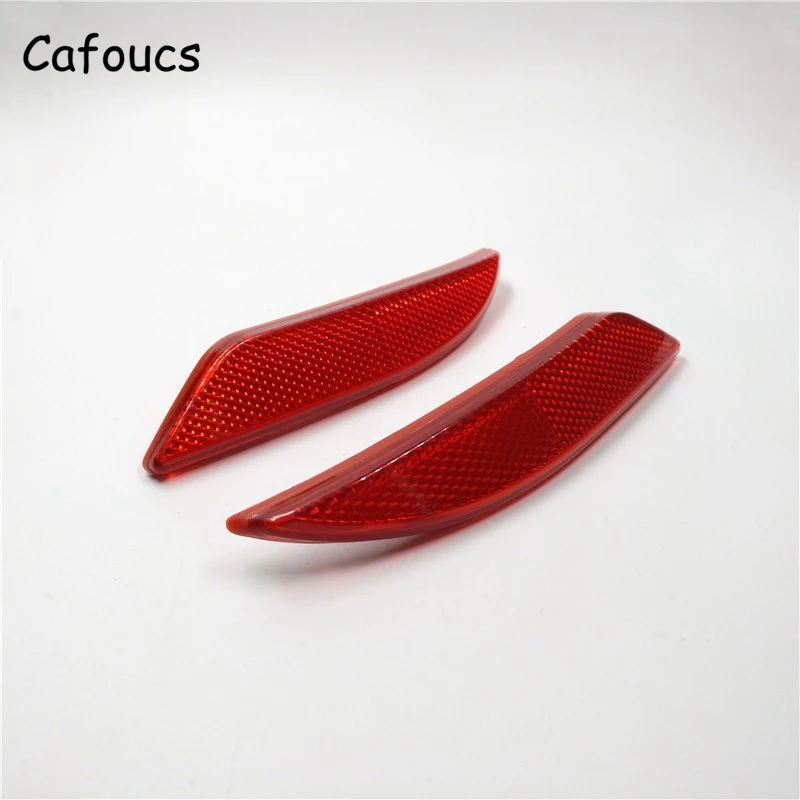 Отражатель заднего бампера автомобиля Cafoucs Предупреждение Противотуманные фары