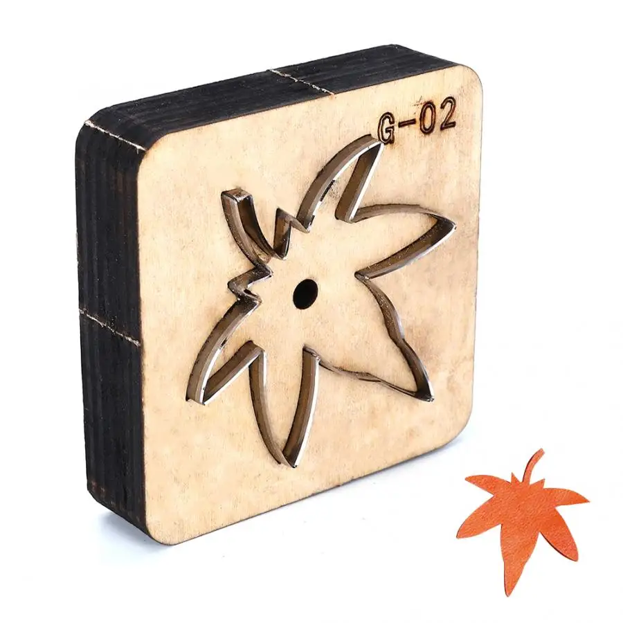 Кожа ремесла высечки штамповки кожи нож шаблон формы DIY ручной