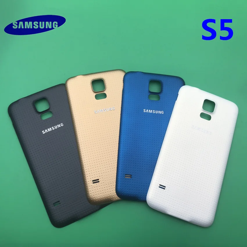 Задняя крышка S5 аккумулятора задняя для Samsung G900 G900F G900H G900FD I9600 mini g800 Корпус |