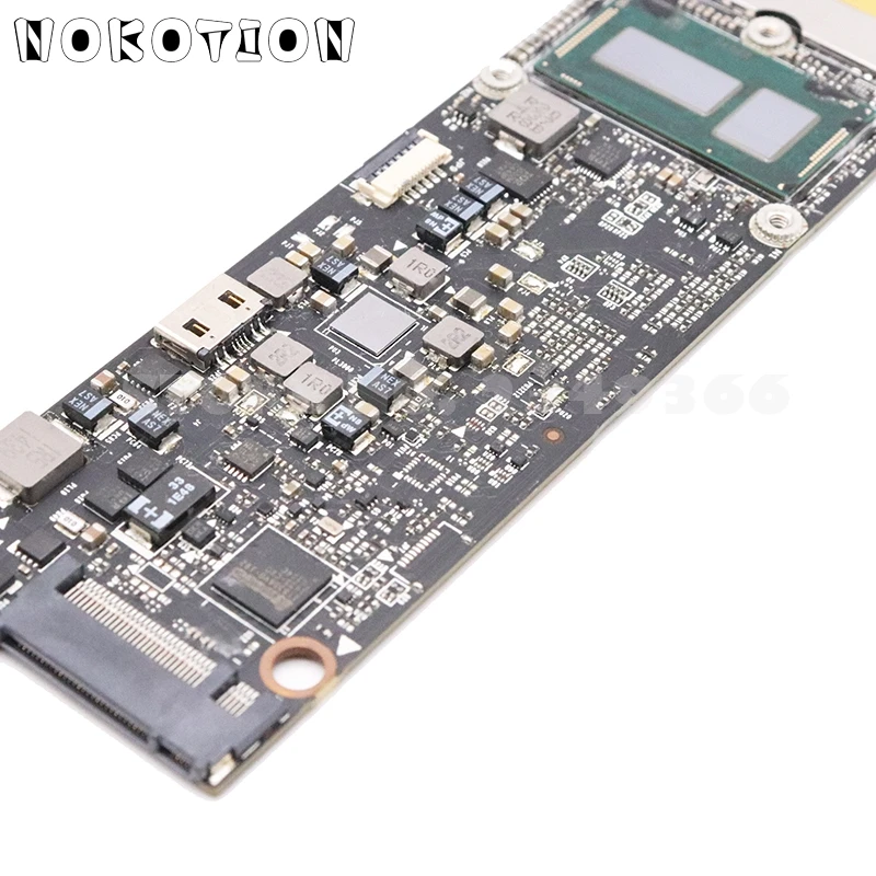 nokotion for lenovo yoga 3 pro 1370 laptop motherboard m 5y70 cpu 8gb ram 5b20h30459 aiuu2 nm a321 main board free global shipping