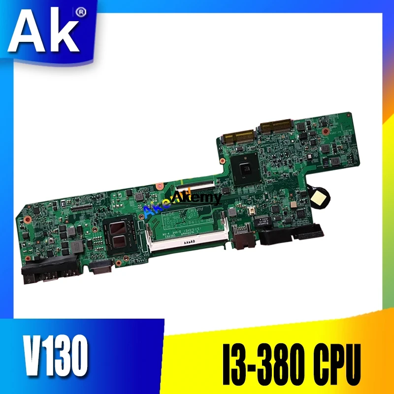 Akemy 0G5V9X CN-0G5V9X 10251-1 для For DELL VOSTRO V130 серии Материнская плата ноутбука i3-380 CPU |