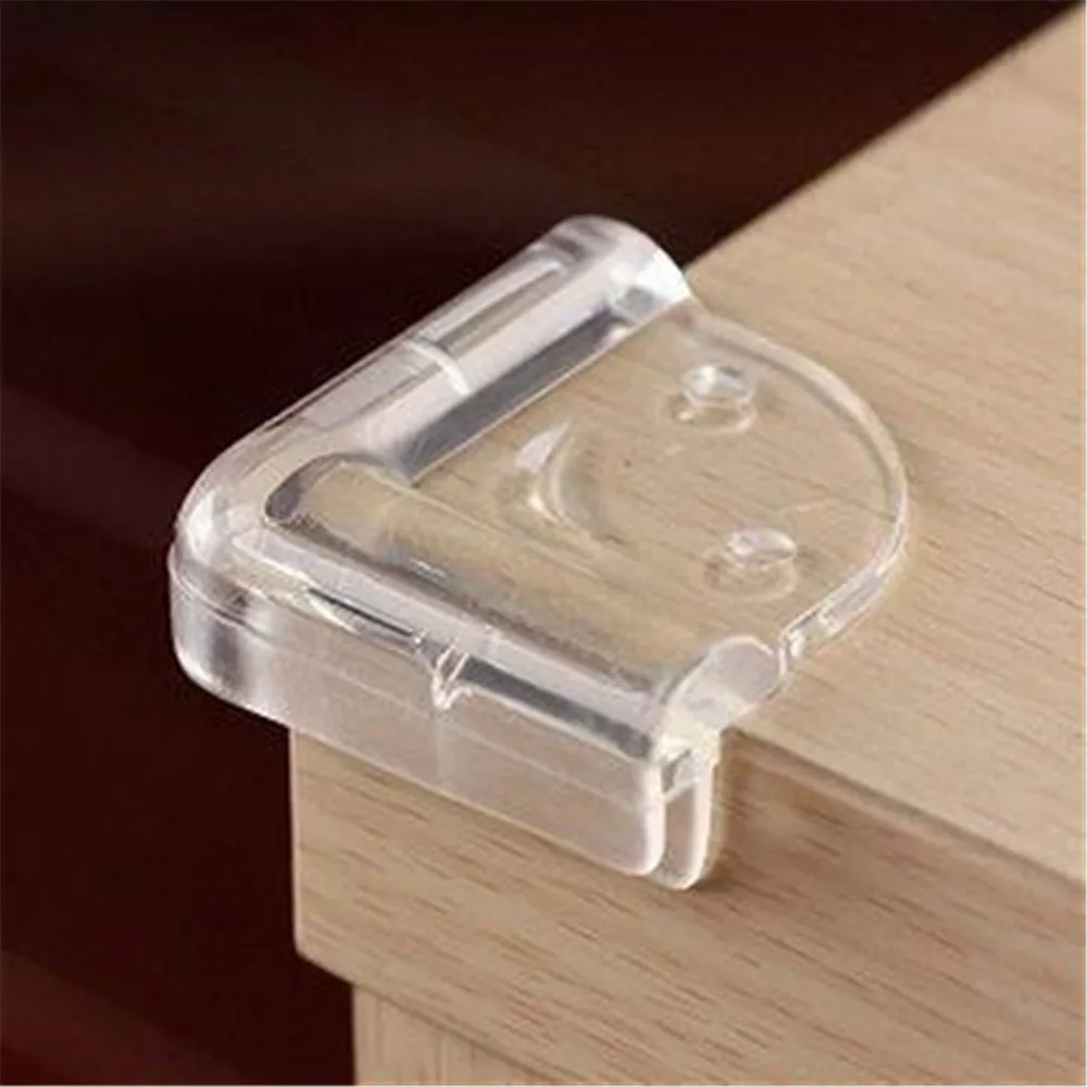Protecci&oacute;n de esquina de mesa para ni&ntilde;os y beb&eacute;s, protecci&oacute;n de esquinas de PVC transparente anticolisi&oacute;n, 50/80/100 piezas, venta al por mayor-5