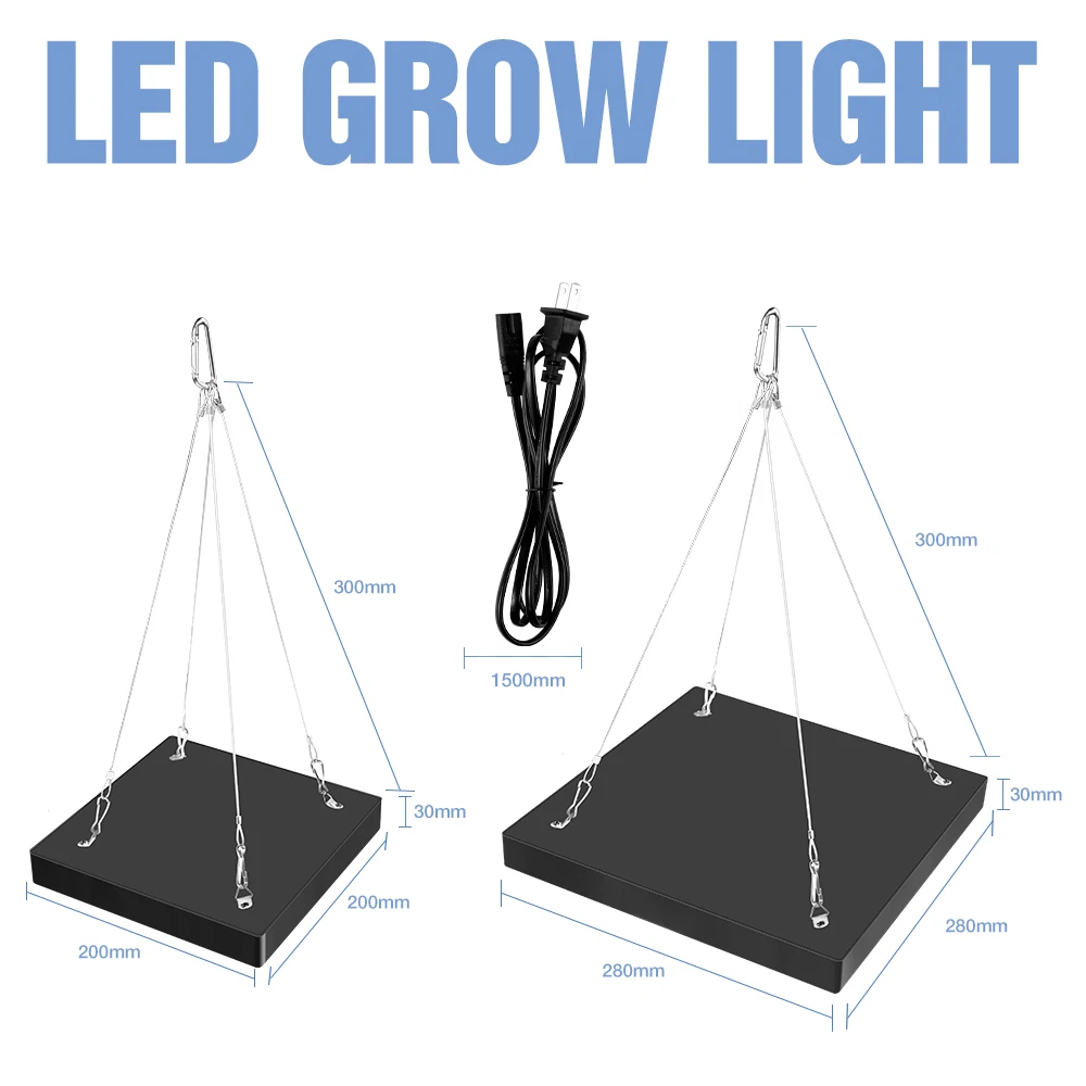 LED Grow Light 20W 40W Full Spectrum Plant Lamp 30W 50W Indoor Growing Lamps Phyto For Seedling Greenhouse Lighting | Освещение