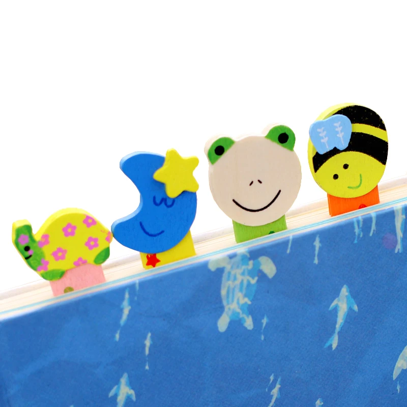 

5 Pcs/lot Cute Animal Ruler Bookmark Students Stationery Colorful Kawaii Office School Supplies Drafting Supplies Children Gifts