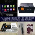 Mazda Apple CarPlay и Android Авто USB модернизация комплект TK78 66 9U0C K1414 C922 V6 605A