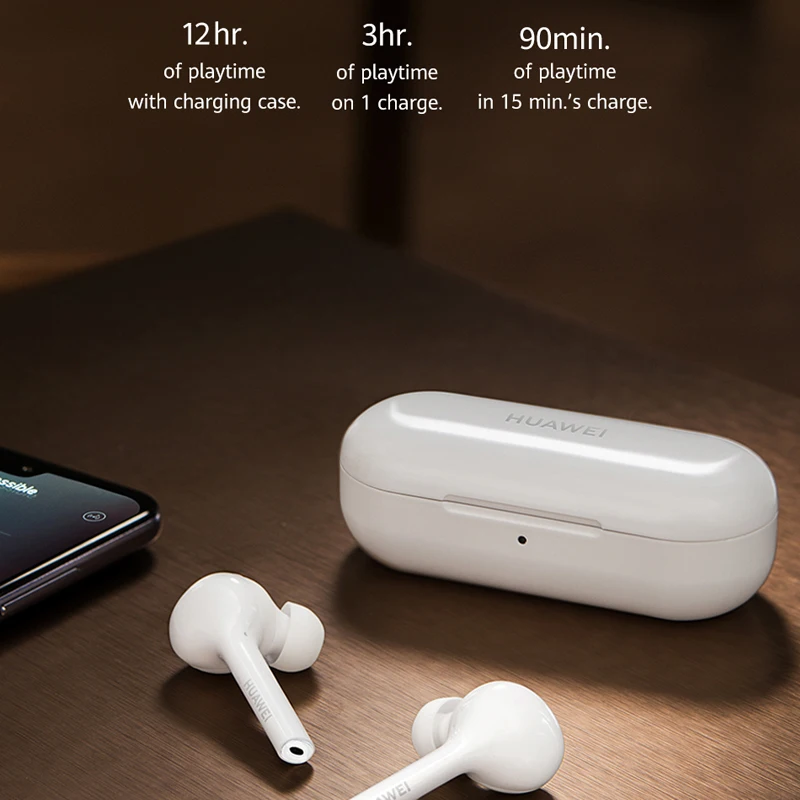 Новейший huawei FreeBuds Lite TWS беспроводные Bluetooth наушники вкладыши 12 часов двойной