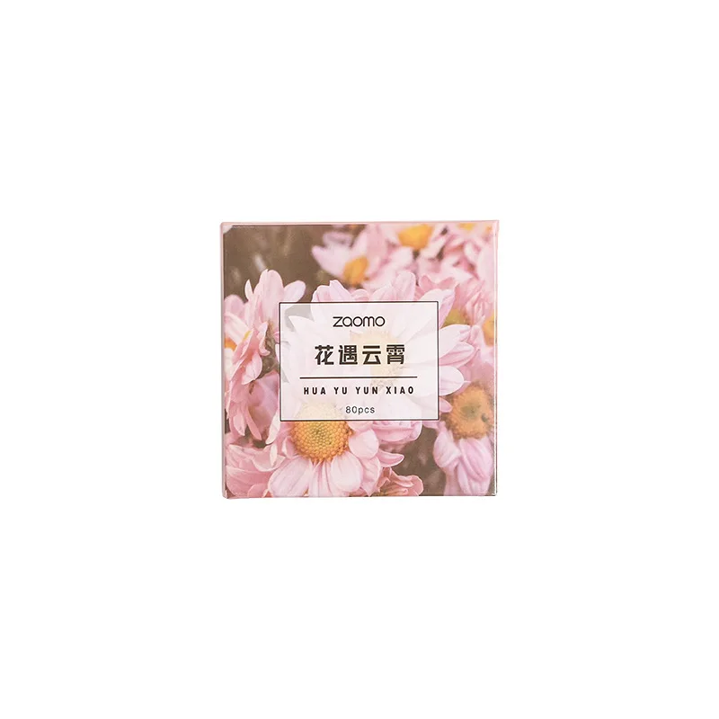 

80Pcs/lot Vintage travel scenery flower decoration Stickers Scrapbooking Deco album Stickers