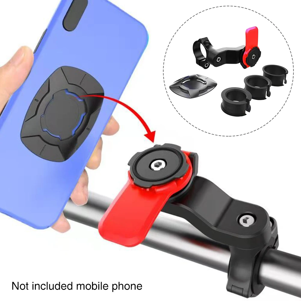 Sturdy Portable Bicycle Phone Holder Handle Mount Motocycle Anti Fall Universal Cycling Bike Accessories Plastic Fast Install