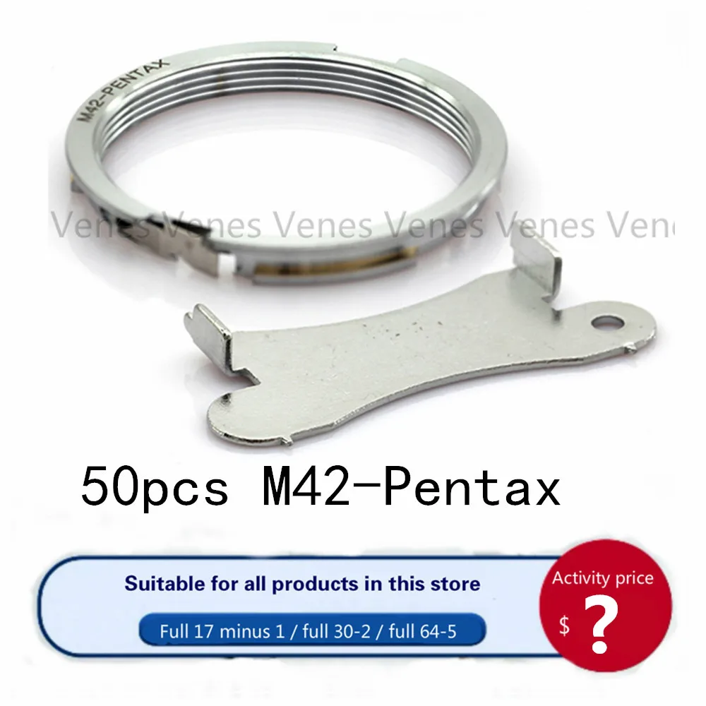 

50 шт./лот переходное кольцо для M42-Pentax, адаптер объектива для Canon EOS EF объектив для камеры Leica M Крепление камеры M10-D/M10-P/M10/M9-P
