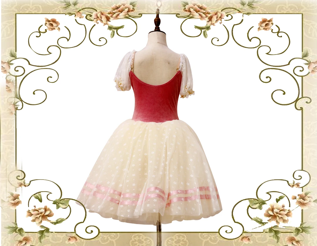 Новая балетная танцевальная юбка-пачка платье с фатиновой юбкой Gisele одежда для