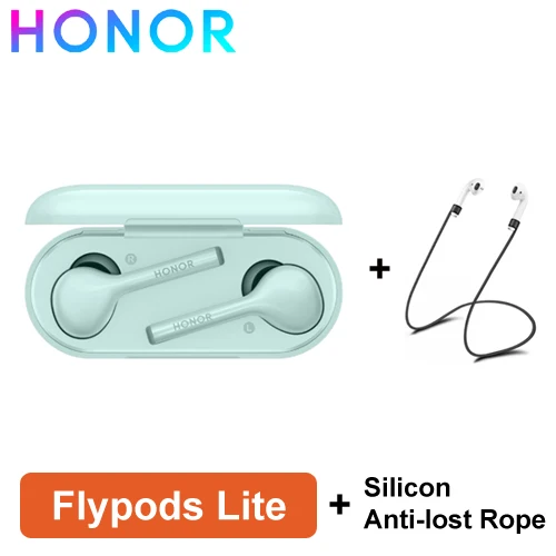Blue add rope Huawei Honor Flypods Lite huawei Bluetooth гарнитура AM-H1C Беспроводные Наушники Hi-Fi влагозащищенный IP54 контроль беспроводного заряда - Цвет: Blue add rope