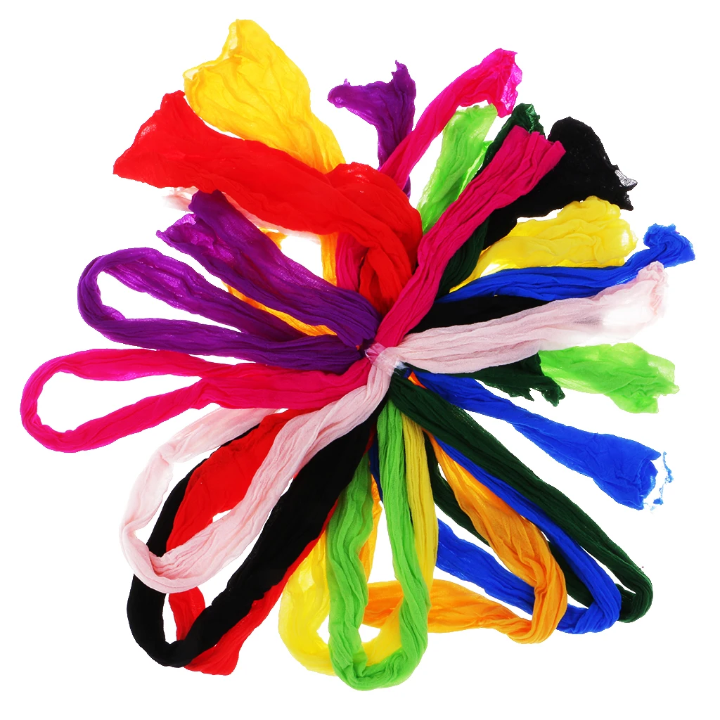 10x Multicolor Nylon Stocking Mesh Flower Making Arrangement Stamen Craft Artificial Silk Material For Home Wedding Decor | Дом и сад
