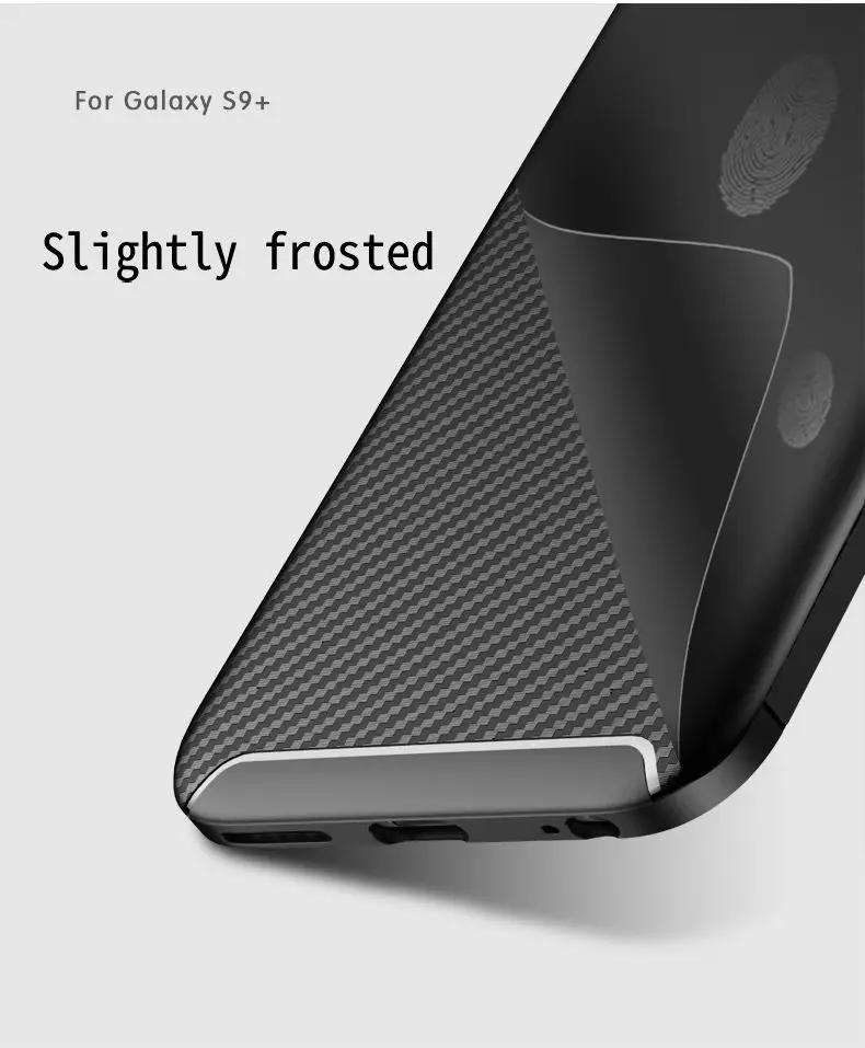 Чехол из углеродного волокна кремнезема для samsung Galaxy S9 Note10 Plus, чехол из ТПУ для samsung Note10 S9plus Galaxy Note9
