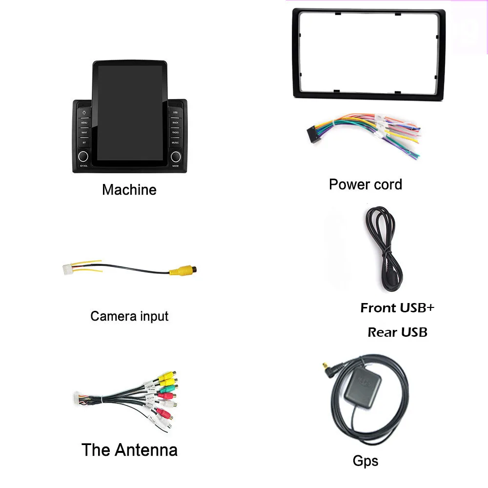 Автомагнитола 2 Din на Android 10 универсальный мультимедийный видеоплеер с GPS для
