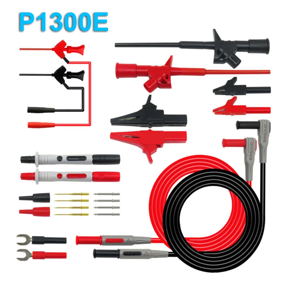 Электронный мультиметр зонд комплект испытательных проводов вилка типа банан