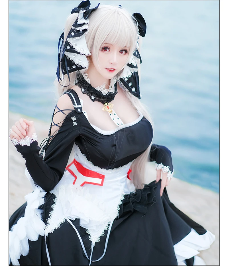 Костюм для косплея Game Azur Lane HMS женское милое платье сексуальная форма карнавала