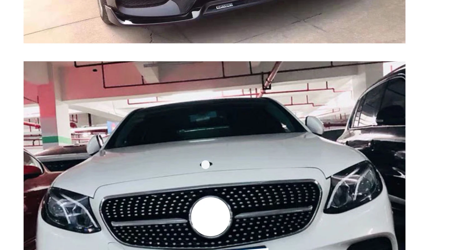 Алмазная решетка переднего бампера для mercedes W213- E Class E200 E300 E320 E350 sport передний гриль