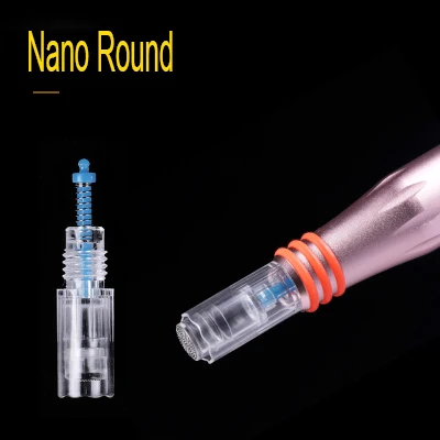 Nano Round 20 шт./лот Charme иглы татуировки картридж для премиум Charmant Перманентный макияж машина для бровей Губы 1RL 3RL 5RL 5F 7F - Габаритные размеры: Nano Round