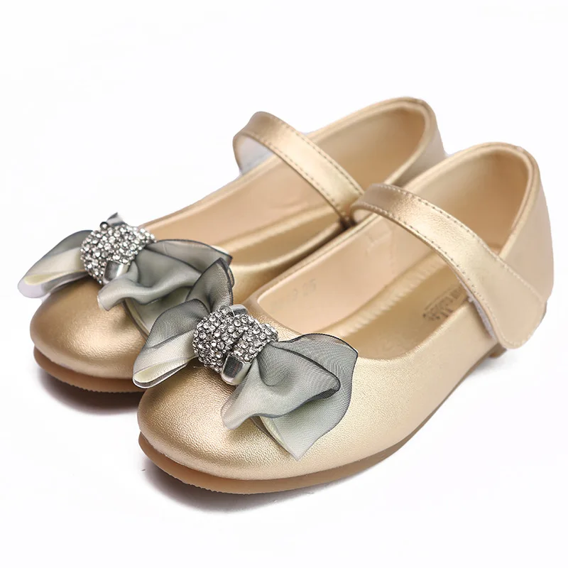 

Spring and Autumn Girl Leather Shoe New Korean Fashion Flower 1-6 Years Old Little Princess Baby Shoe Soft Soles Single Shoes