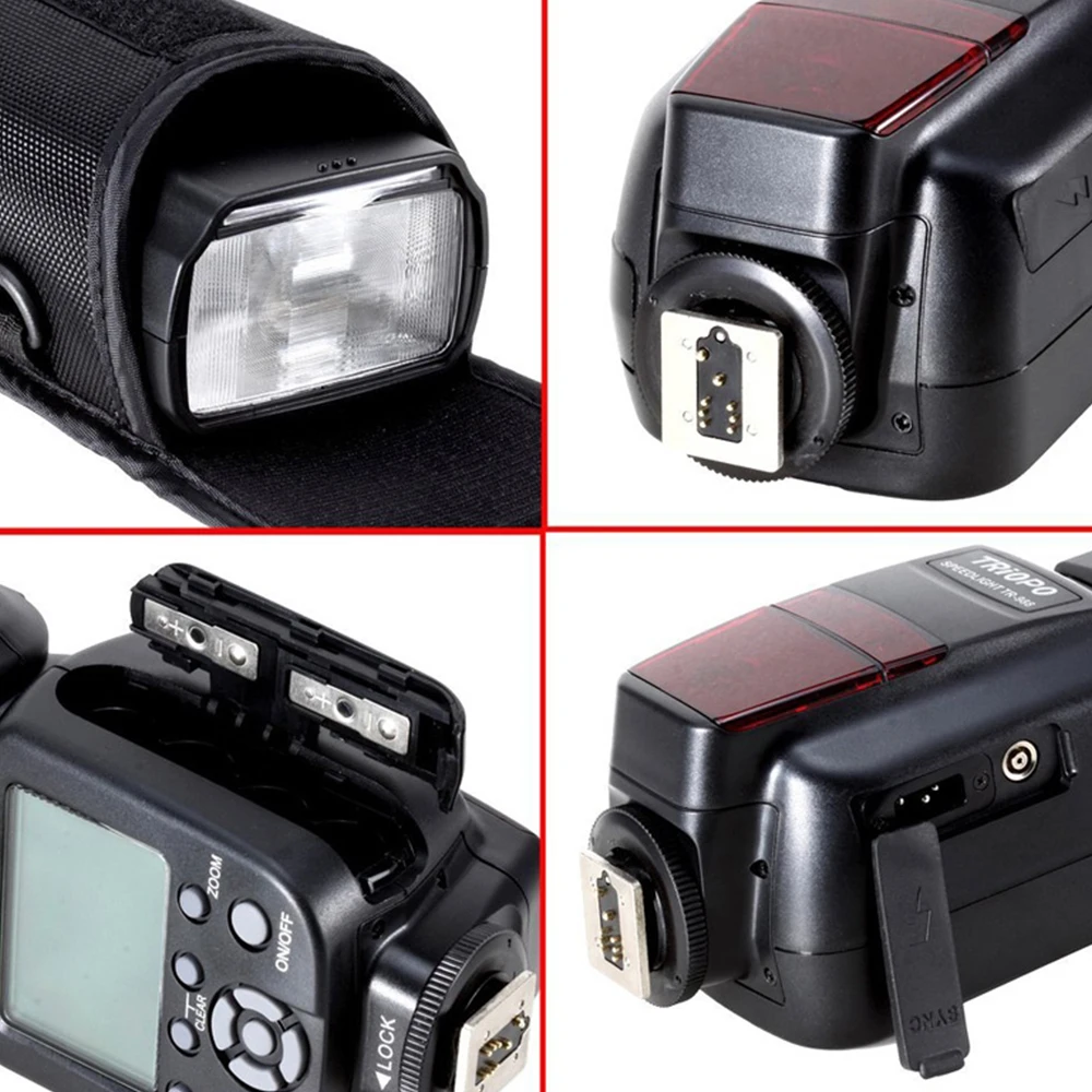 TRIOPO TR-988 TTL HSS высокоскоростная вспышка для цифровых зеркальных камер Canon и Nikon 6D 60D