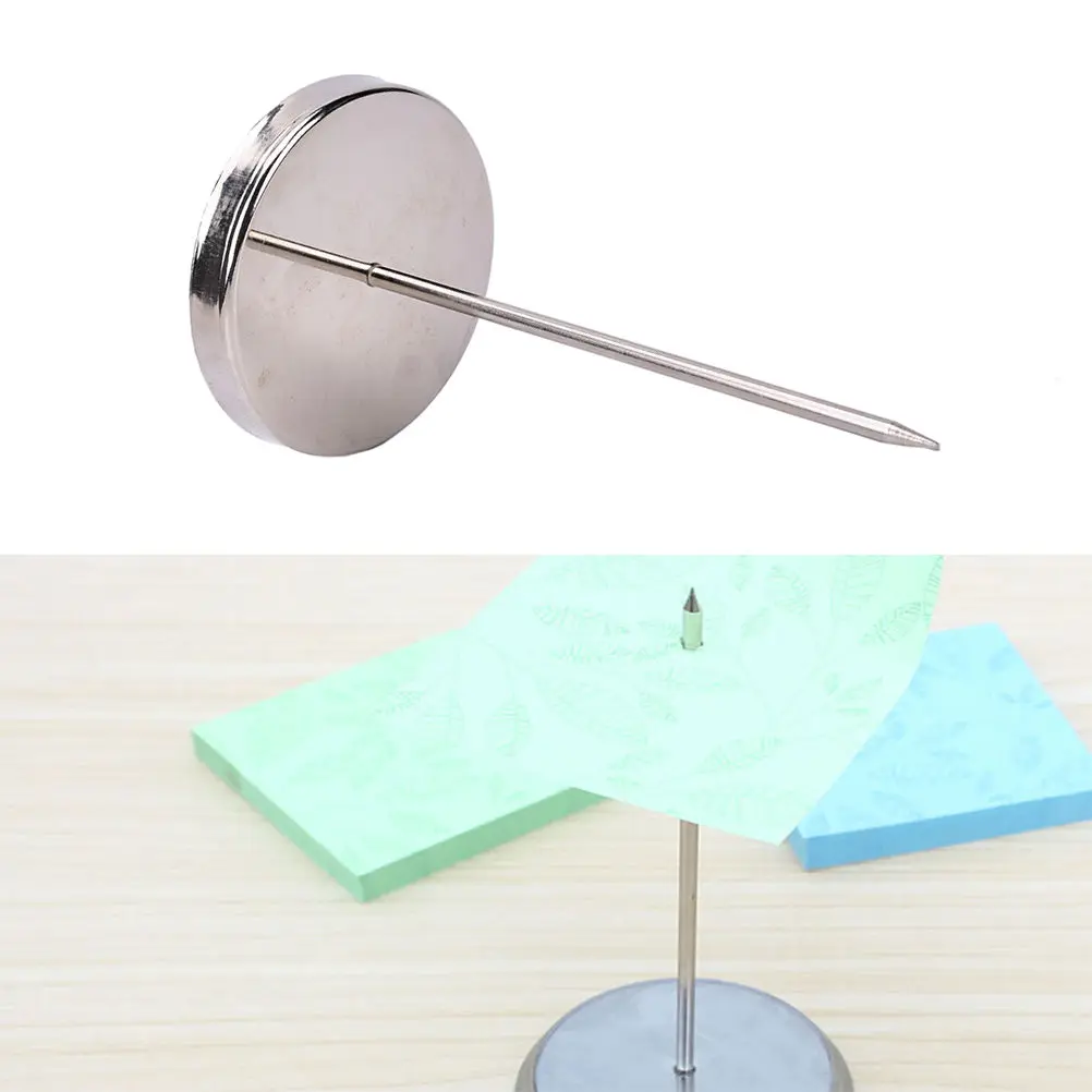 

Safe Memo Holder Spike Stick For Bill Receipt Note Paper Order Office Desk
