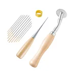 4 шт., набор инструментов для кожевенного ремесла