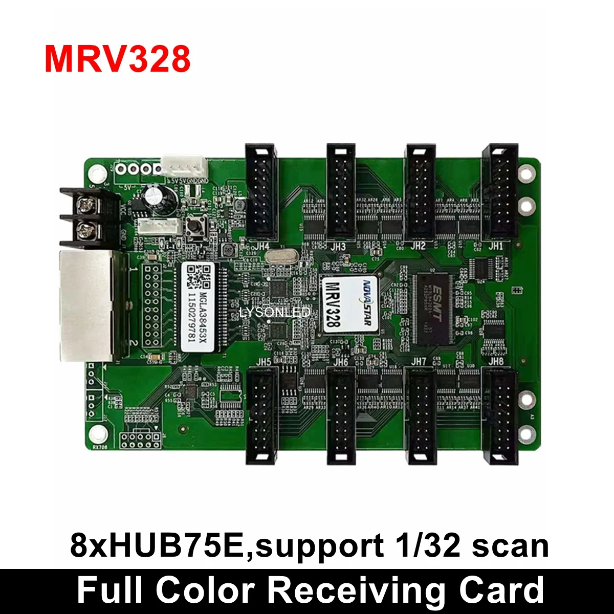 Бесплатная доставка Novastar MRV328 полноцветная карта приема работает с контроллером