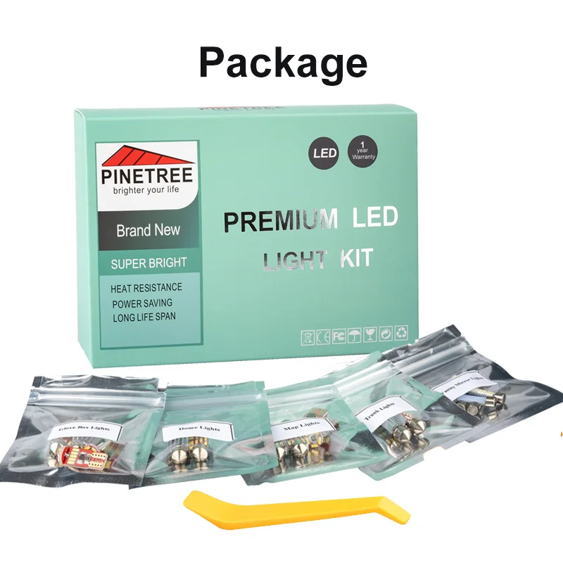 Комплект светодиодного светильник для KIA Forte 2009-2015 2016 2017 2018 2019 2020 светодиодные